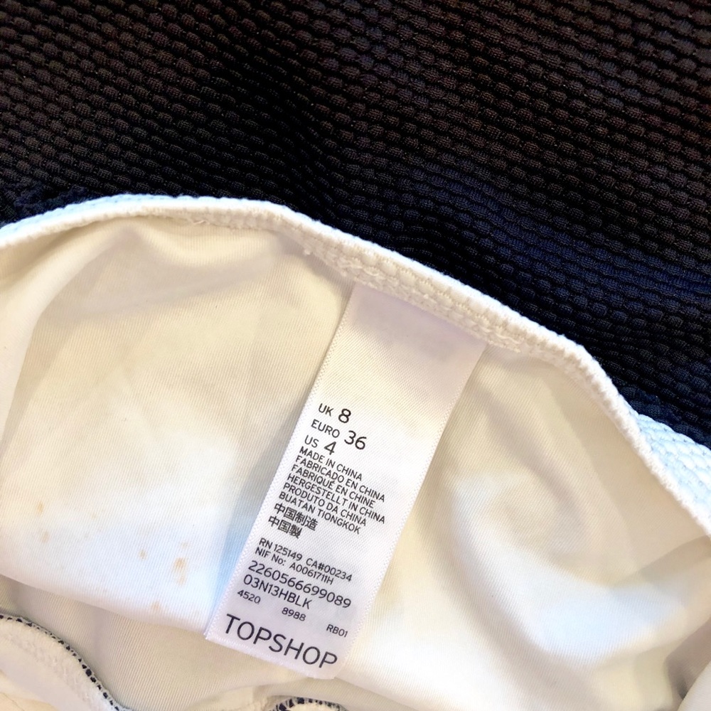 Topshop Ruffle Swimsuit - Picture 3 of 7